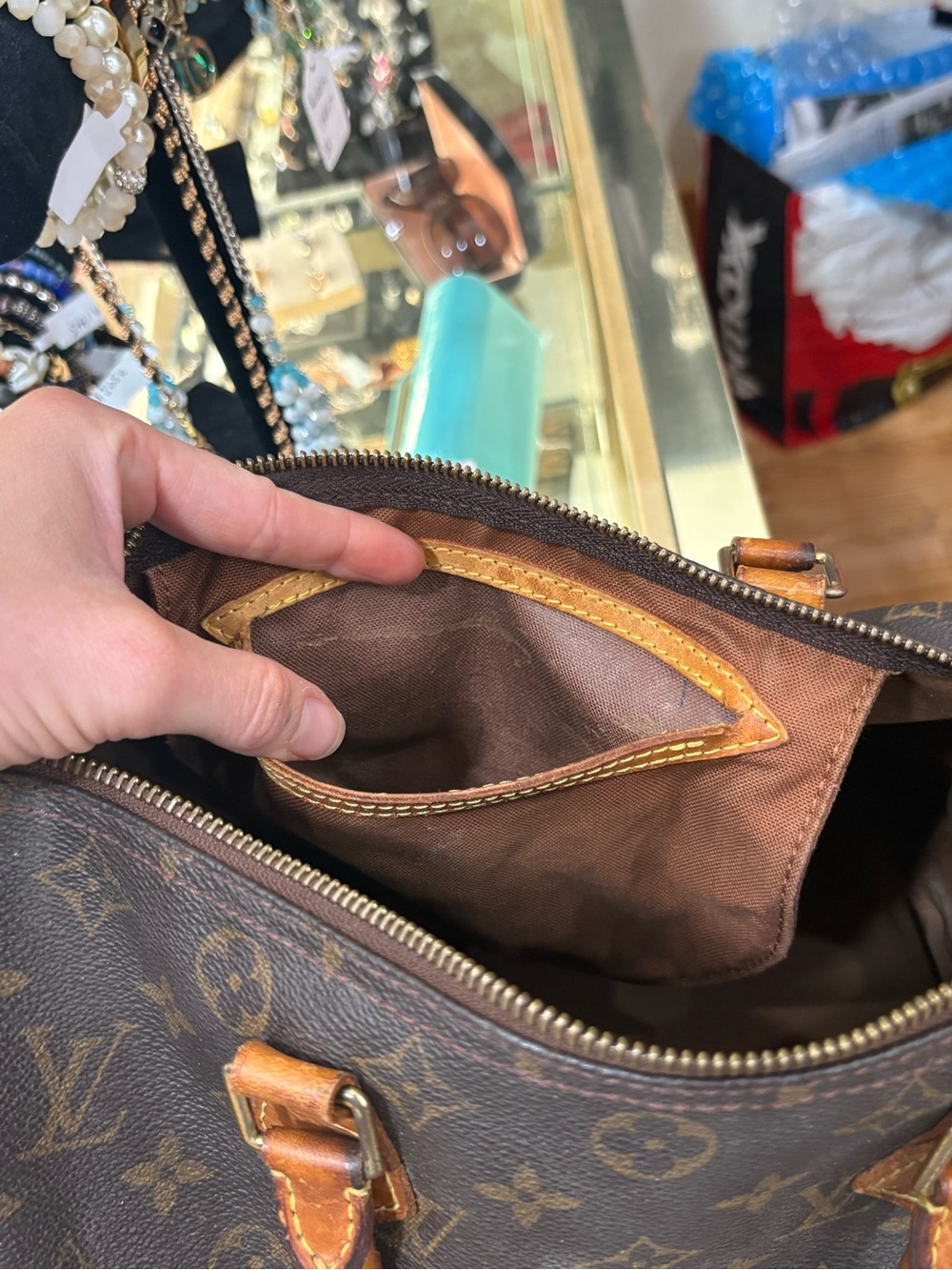 Louis Vuitton Monogram Satchel Handbag - Picture 8 of 9